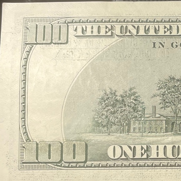 2006 Big Head INK Error $100 # HG 15467905 B Circulated Crisp - Picture 3 of 6